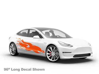 Rally Splash Car Sticker Body Graphic