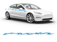 3M Light Blue Rally Tribal Band Body Graphic~Full Side Auto Decal Kit~0
