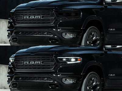 ram 1500 2019-2024 Headlight Tint Appearance
