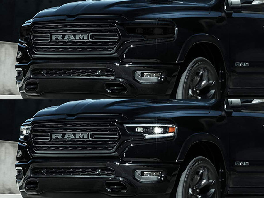 ram 1500 2019-2024 Headlight Tint Appearance