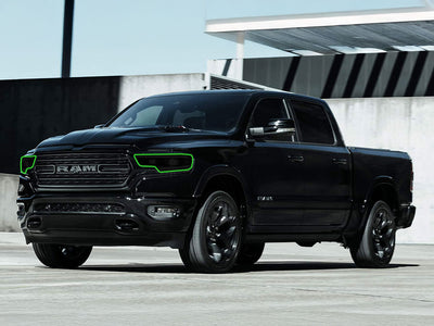 ram 1500 2019-2024 Headlight Tint Location