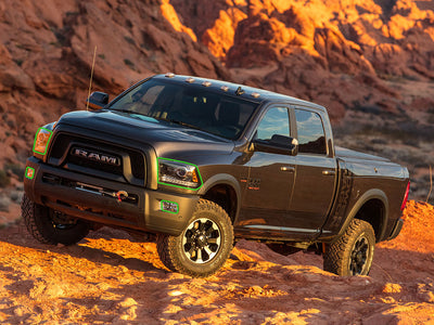 ram 2500 2011-2018 Headlight Protection Installation Location