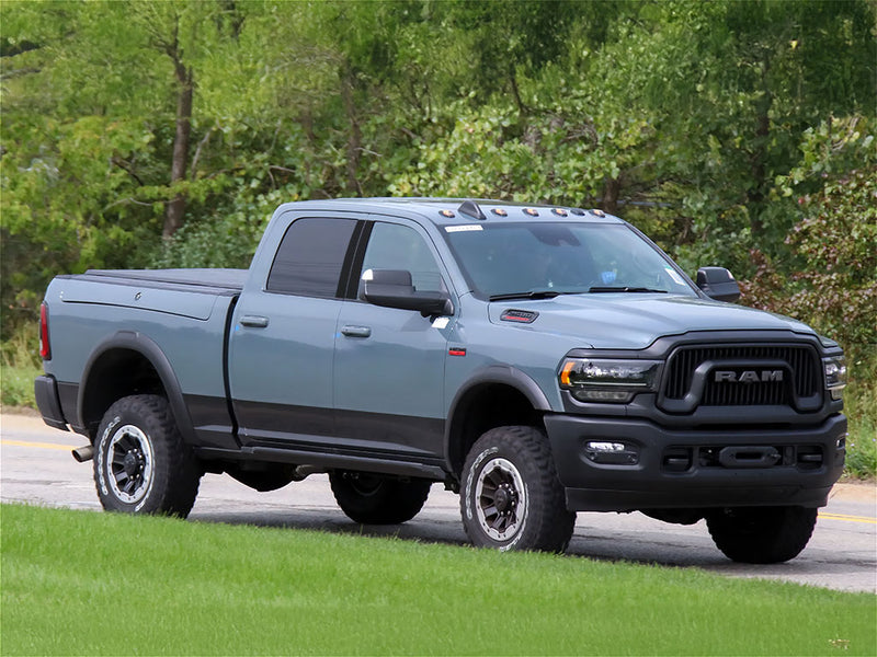 ram 2500 2019-2021 (crew cab / quad cab) Piano Black Pillar Trim