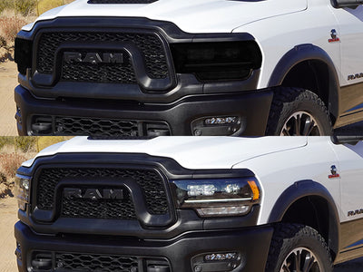 ram 2500 2019-2024 Headlight Tint Appearance