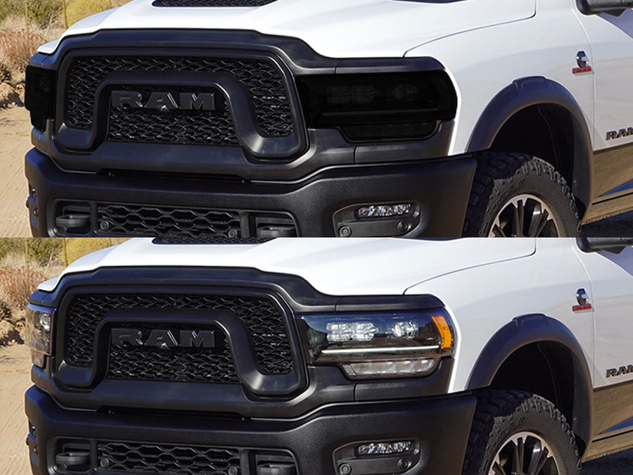 ram 2500 2019-2024 Headlight Tint Appearance