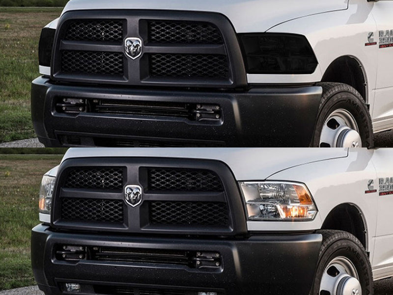 ram 3500 2011-2018 Headlight Tint Appearance
