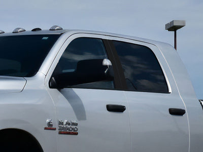 ram 3500 2011-2018 (crew / quad / extended) Gloss Black Pillar Cover Diagram