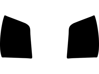 3500 (with lane departure sensors) Precut Tail Light Tint Diagram