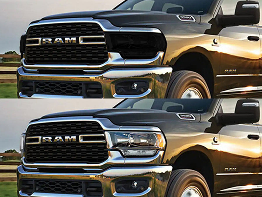ram 3500 2019-2024 Headlight Tint Appearance