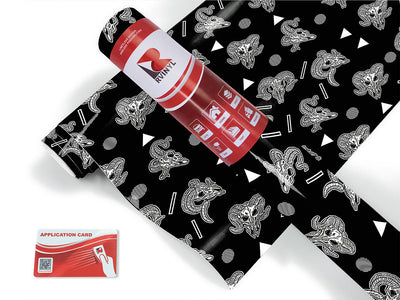 ram heads skull and bones Craft Vinyl Roll