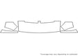 promaster 3M Clear Bra Hood Precut PPF Diagram