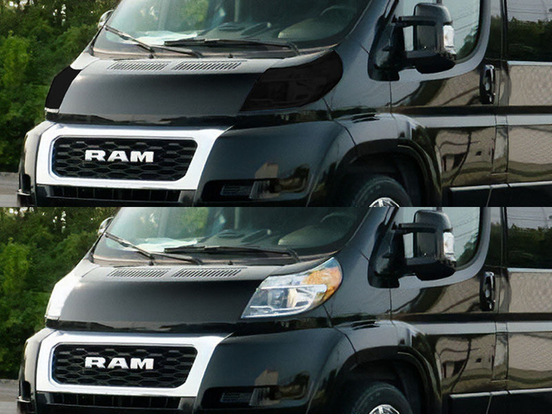 ram promaster 2014-2022 Headlight Tint Appearance