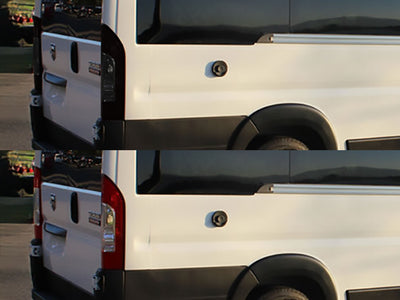 promaster Before and After Smoked Taillights