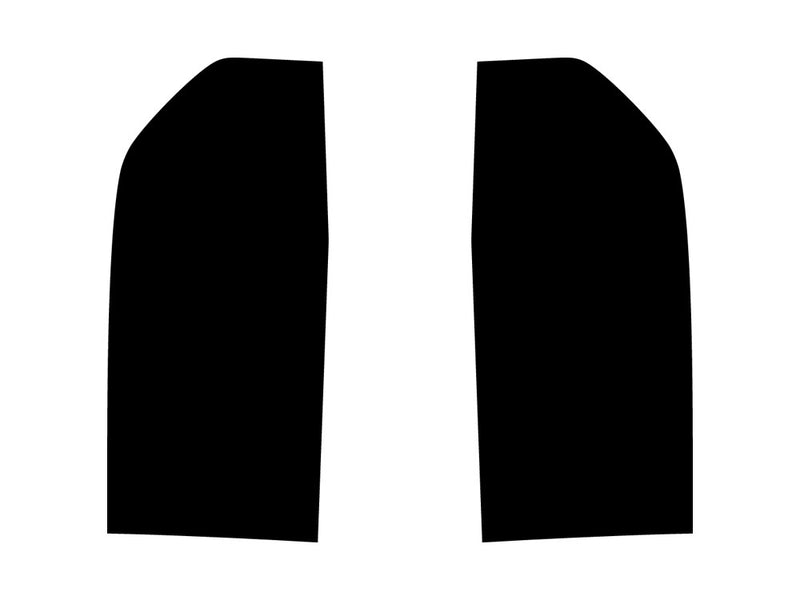 promaster Precut Tail Light Tint Diagram