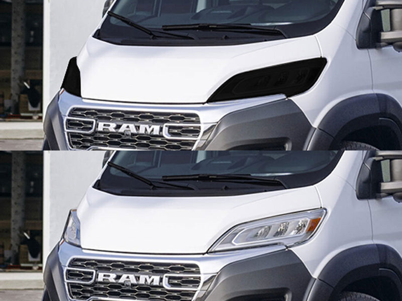 ram promaster 2023-2025 Headlight Tint Appearance
