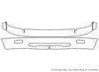 3500 Avery Dennison Clear Bra Bumper Precut PPF Diagram