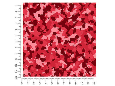 raspberry napalm camouflage 1ft x 1ft Craft Sheets