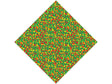 Rasta Camo Pixel Vinyl Wrap Pattern