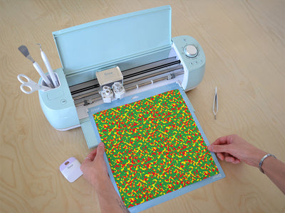 rasta camo pixel Cricut Compatible Vinyl