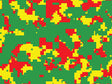 Rasta Camo Pixel Vinyl Wrap Pattern~Rwraps Series 914 Digitally Printed Vinyl Wrap~0
