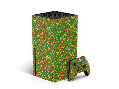 rasta camo pixel XBOX DIY Decal