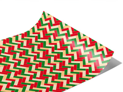 Rastafarian  Brick Vinyl Wraps~Rwraps Series 914 Digitally Printed Vinyl Wrap~1