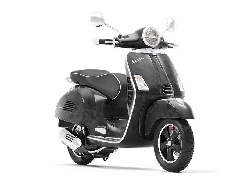 Raven Flecktarn Camouflage Vespa Scooter Wrap Film