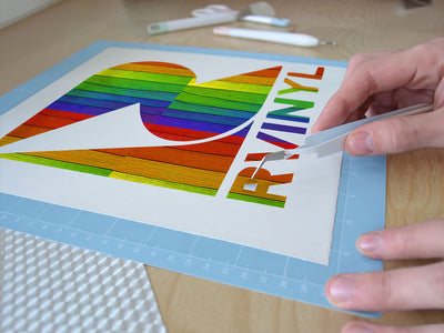 raw edge  Easy Weed Craft Vinyl