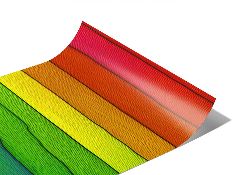 Raw Edge Wood Plank Vinyl Wraps~Rwraps Series 914 Digitally Printed Vinyl Wrap~1