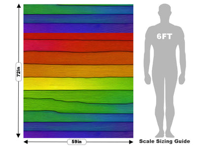 Raw Edge Wood Plank Vehicle Wrap Scale~Rwraps Series 914 Raw Edge Wood Plank Measurements~2
