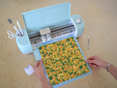 raw sewage pixel Cricut Compatible Vinyl