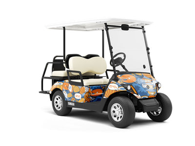 Raw Tastes Food Wrapped Golf Cart