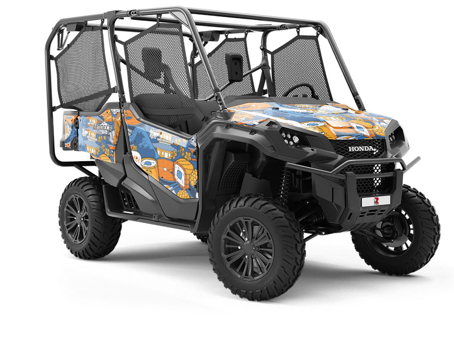 Raw Tastes Food Utility Vehicle Vinyl Wrap