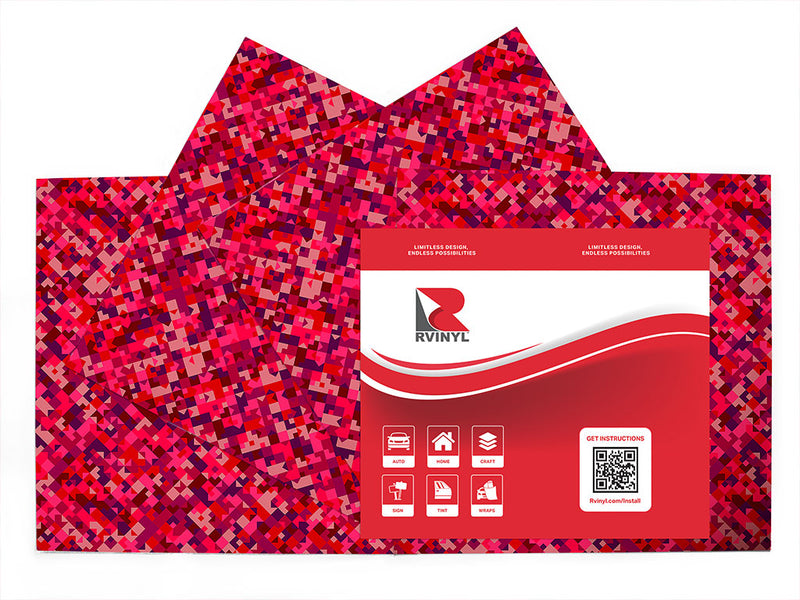 razzle dazzle mosaic Craft Vinyl Sheet Pack
