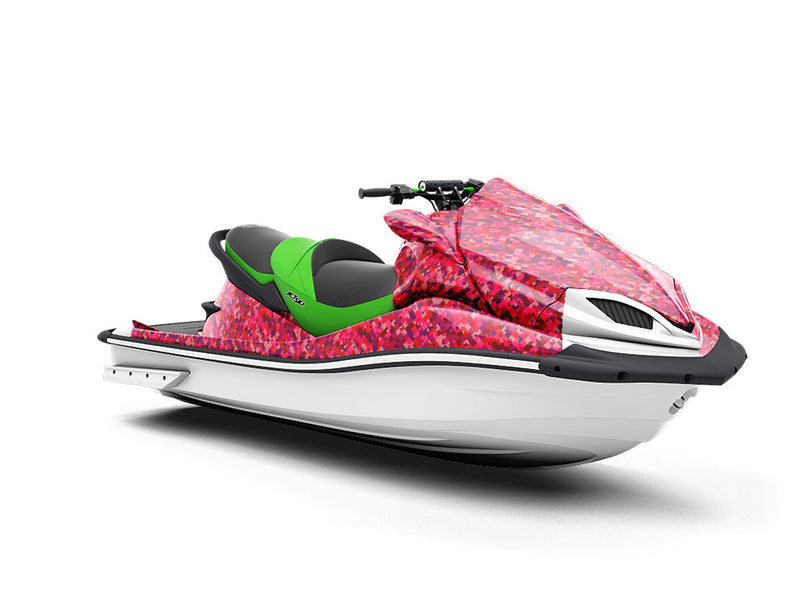 Razzle Dazzle Mosaic Jet Ski Vinyl Customized Wrap