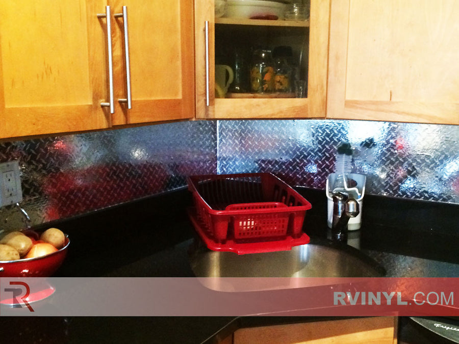 Rcraft? Diamond Plate Backsplash Wrap