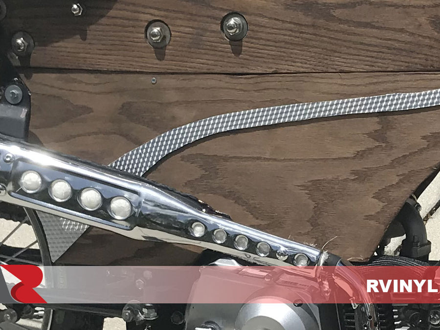 Rcraft� Engine Turn Craft Vinyl DIY Motorcycle Trim