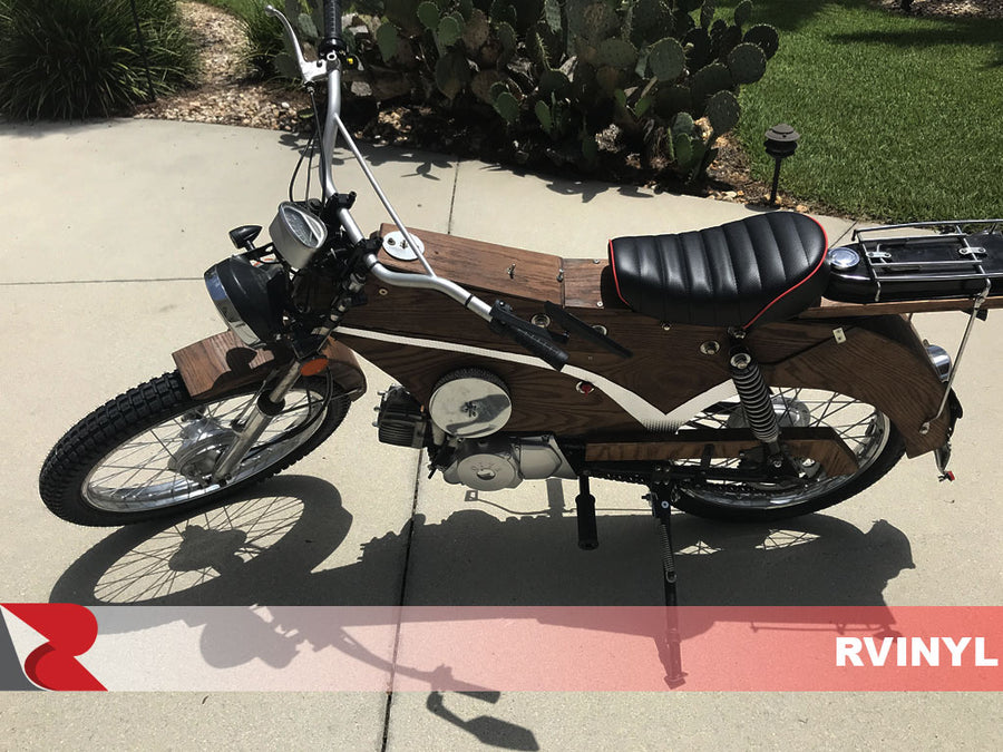Engine Turn Craft Vinyl DIY Motorcycle Trim