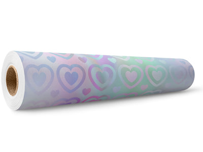 Reach Out Heart Wrap Film Wholesale Roll~Rwraps Series 914 Digitally Printed Vinyl Roll~5