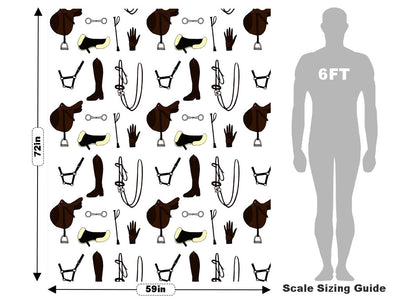 Ready Gear Cowboy Vehicle Wrap Scale~Rwraps Series 914 Ready Gear Cowboy Measurements~1