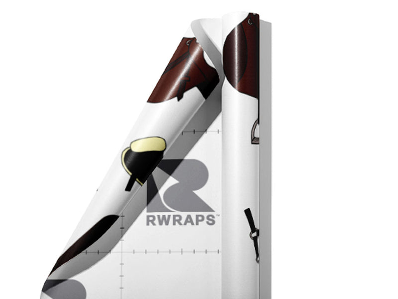 Ready Gear Cowboy Wrap Film Sheets~Rwraps Series 914 Ready Gear Cowboy Scrolled Sheet~3