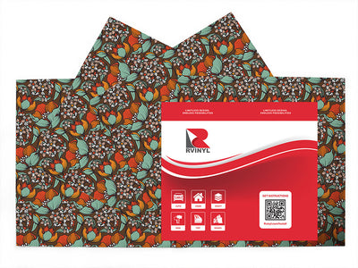 real foxy retro Craft Vinyl Sheet Pack