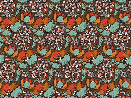 Real Foxy Retro Vinyl Wrap Pattern~Rwraps Series 914 Digitally Printed Vinyl Wrap~0