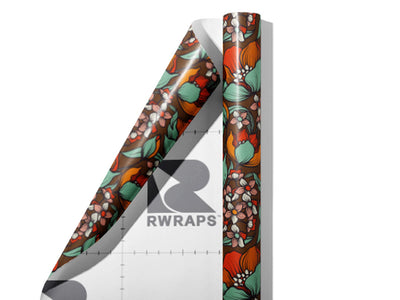 Real Foxy Retro Wrap Film Sheets~Rwraps Series 914 Real Foxy Retro Scrolled Sheet~3