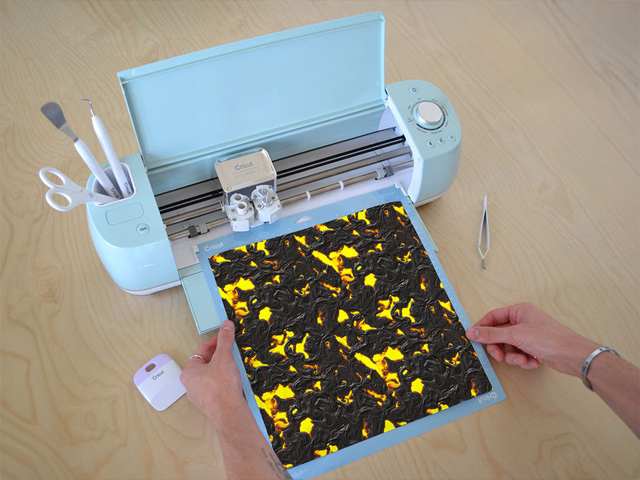 real hotspot lava Cricut Compatible Vinyl