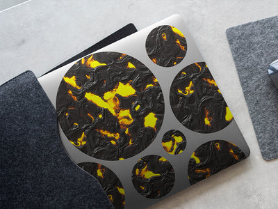 real hotspot lava DIY Laptop Stickers