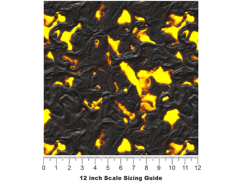Real Hotspot Lava Vinyl Film Pattern Size 12 inch Scale~Rwraps Real Hotspot Lava Sizing Chart~2
