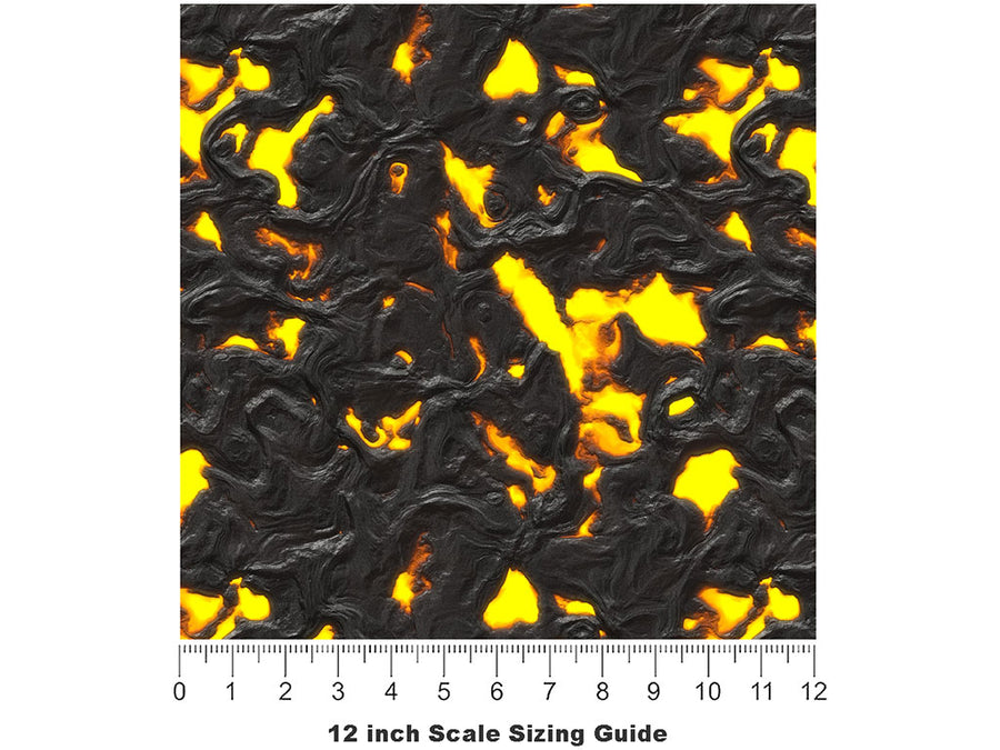 Real Hotspot Lava Vinyl Film Pattern Size 12 inch Scale~Rwraps Real Hotspot Lava Sizing Chart~2