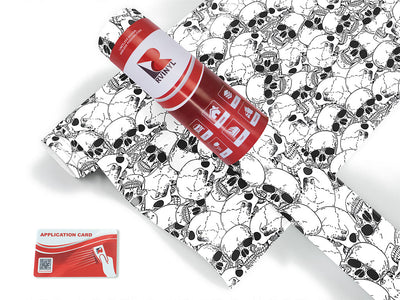 realistic catacomb skull and bones Craft Vinyl Roll