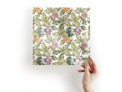 realistic garden floral Craft Sheets
